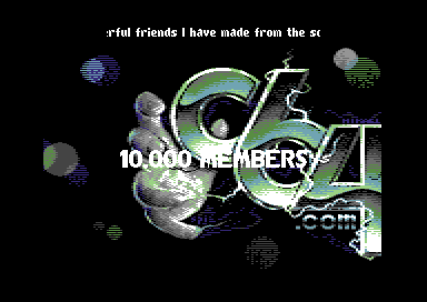10.000 Members by C64.COM