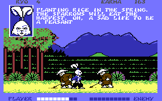 usagi yojimbo commodore 64