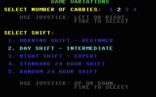space taxi commodore 64