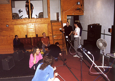 Here's the rehersal studio, but where's that BAND?