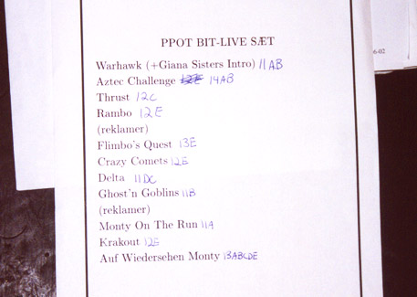 The playlist.