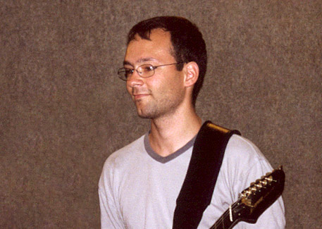 Martin Koch, the second guitar player in Press Play On Tape.