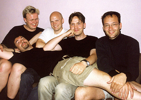 The PPOT lads: Uffe, S&oslash;ren, Theo, Martin and Jesper.
